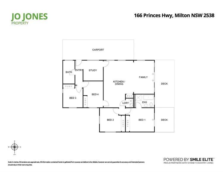 Floorplan of Homely house listing, 166 Princes Highway, Milton NSW 2538