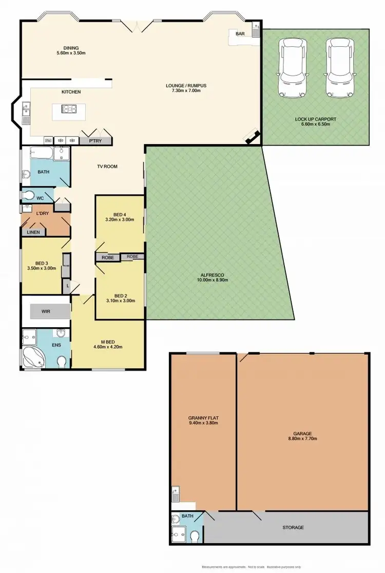 Floorplan of Homely house listing, 16 McDiarmid Place, Glenroy NSW 2640
