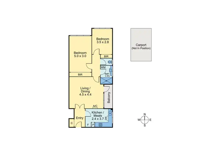 Floorplan of Homely apartment listing, 1/24 Hughenden Road, St Kilda East VIC 3183