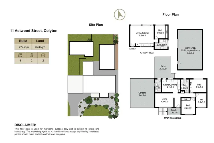 Floorplan of Homely house listing, 11 Astwood Street, Colyton NSW 2760