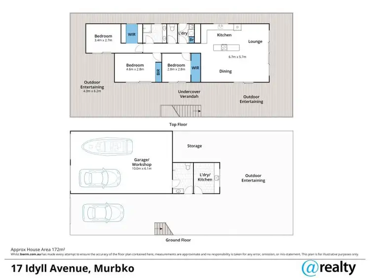 Floorplan of Homely house listing, 17 Idyll Avenue, Murbko SA 5320
