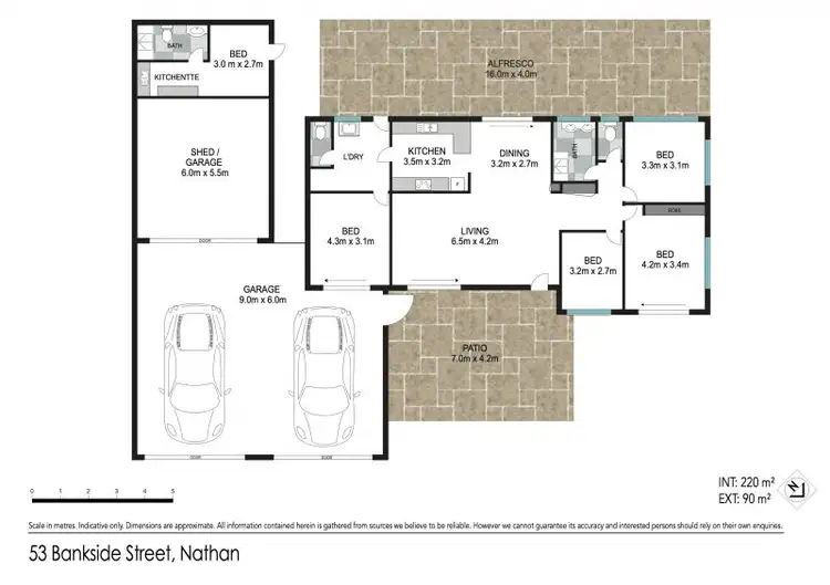 Floorplan of Homely house listing, 1 Glade Street, Nathan QLD 4111