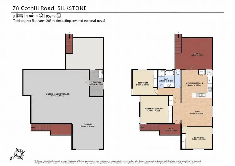 Floorplan of Homely house listing, 78 Cothill Road, Silkstone QLD 4304