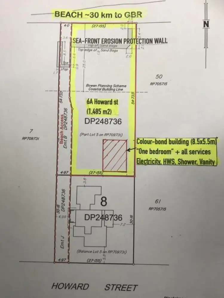 Floorplan of Homely house listing, 6A Howard St, Bowen QLD 4805
