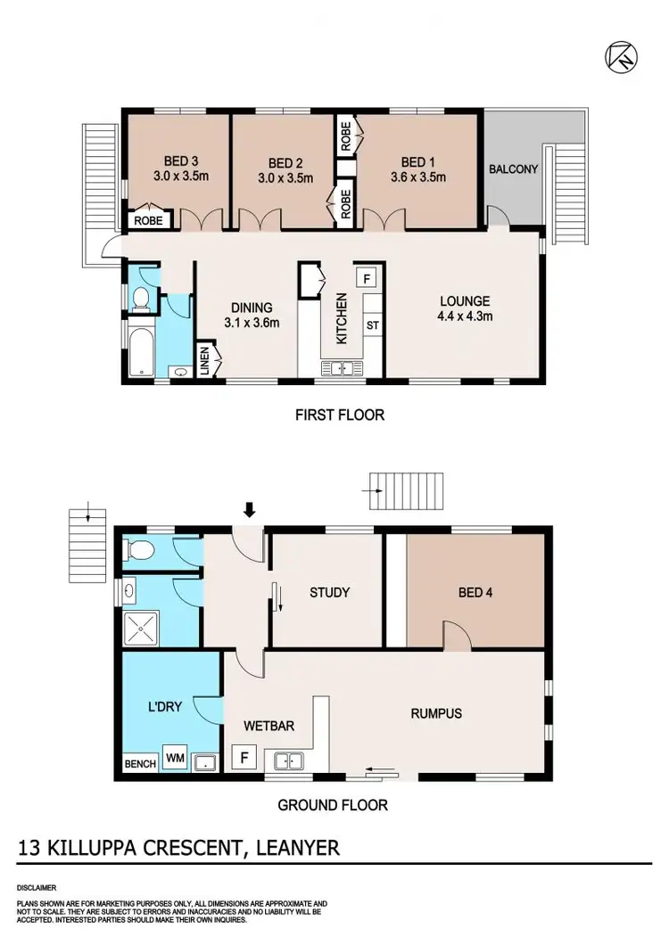 Floorplan of Homely house listing, 13 Killuppa Cres, Leanyer NT 812