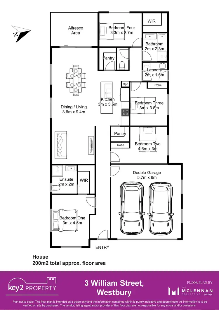 Floorplan of Homely house listing, 3 William Street, Westbury TAS 7303