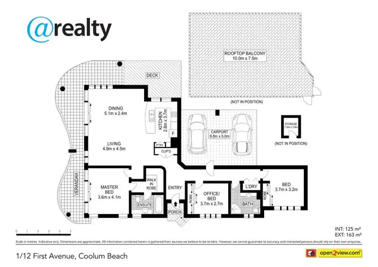 Floorplan of Homely apartment listing, 1/12 First Ave, Coolum Beach QLD 4573