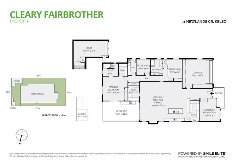 Floorplan of Homely house listing, 31 Newlands Crescent, Kelso NSW 2795