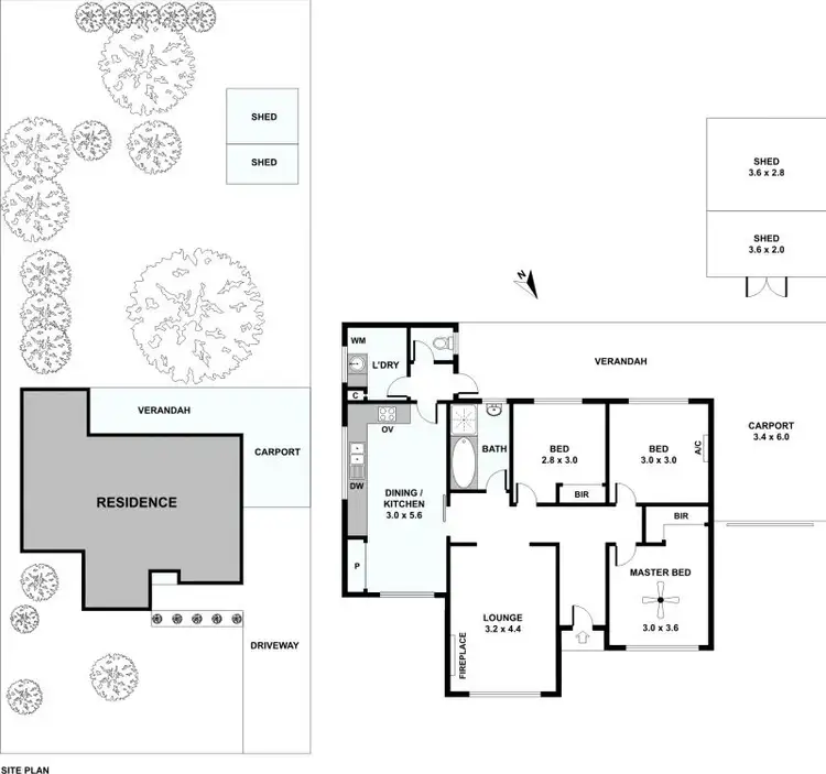 Floorplan of Homely house listing, 4 Doreen Street, Rostrevor SA 5073