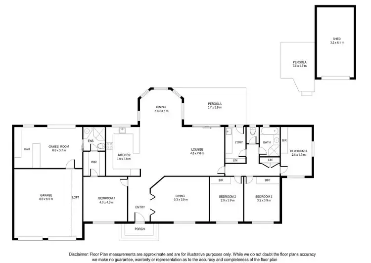 Floorplan of Homely house listing, 9 Marlow Court, Mount Gambier SA 5290
