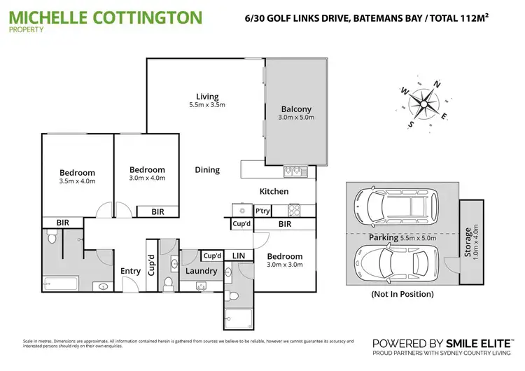 Floorplan of Homely apartment listing, 6/30 Golf Links Drive, Batemans Bay NSW 2536
