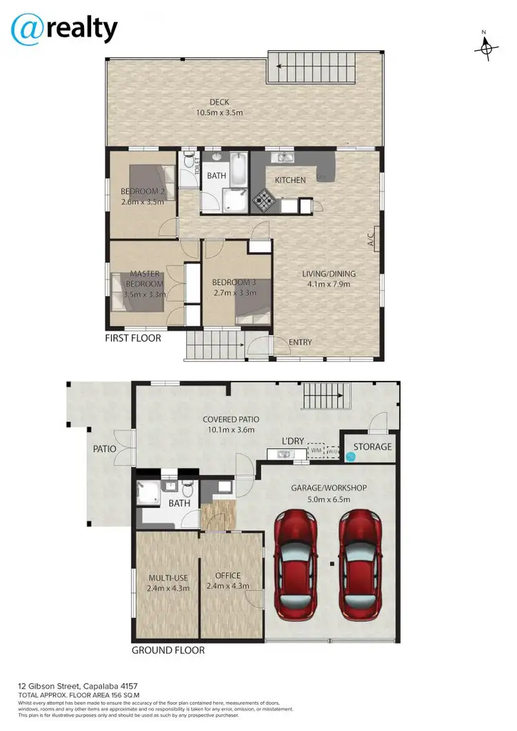 Floorplan of Homely house listing, 12 Gibson Street, Capalaba QLD 4157