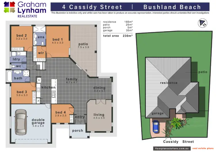 Floorplan of Homely house listing, 4 Cassidy Street, Bushland Beach QLD 4818