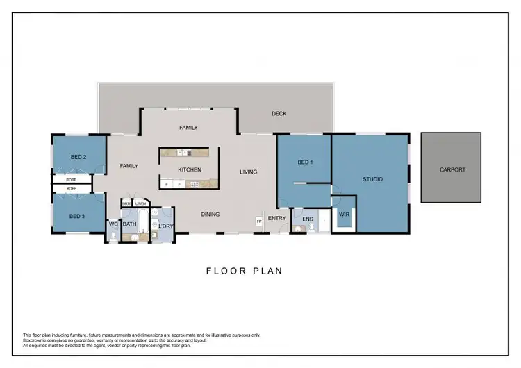 Floorplan of Homely house listing, 268 Obi Obi Road, Mapleton QLD 4560