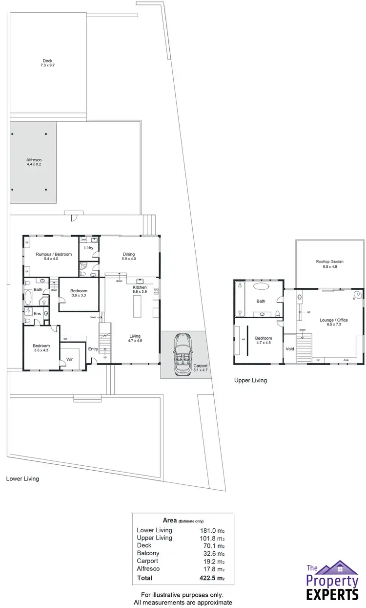 Floorplan of Homely house listing, 47 Trumara Road, Marino SA 5049