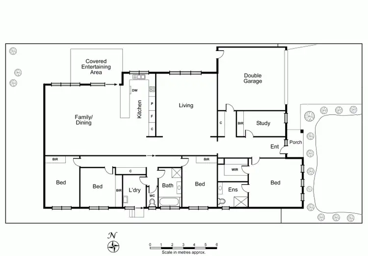 Floorplan of Homely house listing, 13 Starlight Rise, Cranbourne East VIC 3977