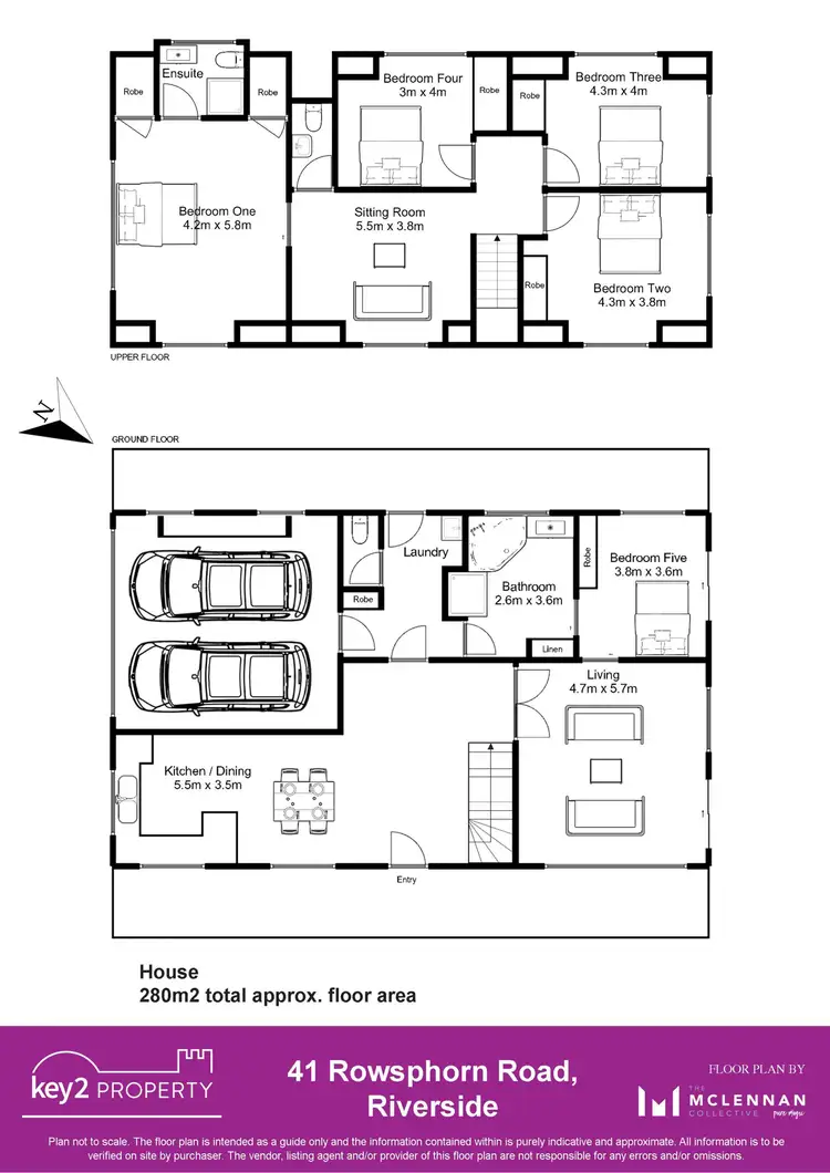 Floorplan of Homely house listing, 41 Rowsphorn Road, Riverside TAS 7250