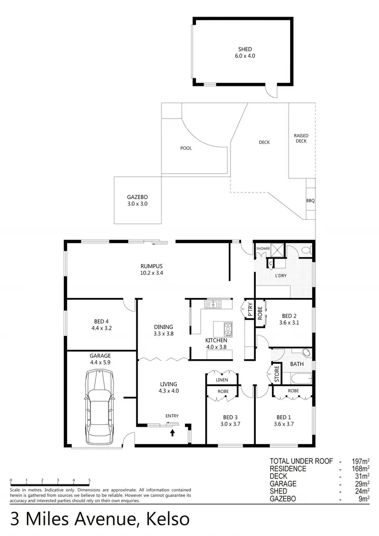 Floorplan of Homely house listing, 3 Miles Avenue, Kelso QLD 4815