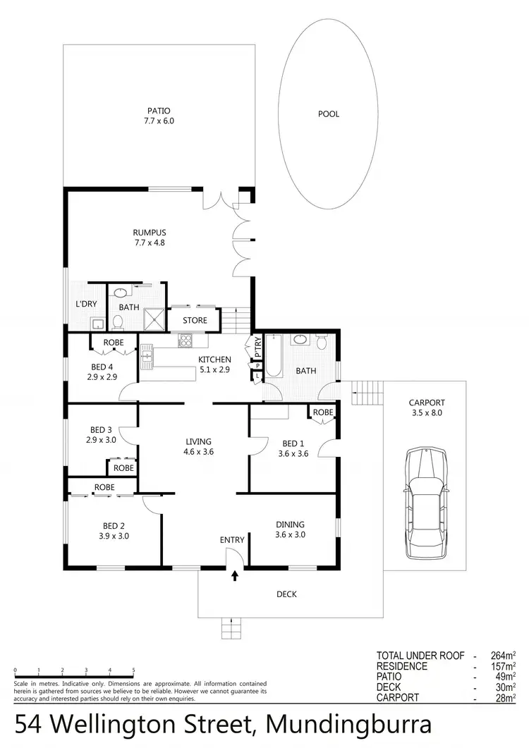 Floorplan of Homely house listing, 54 Wellington Street, Mundingburra QLD 4812