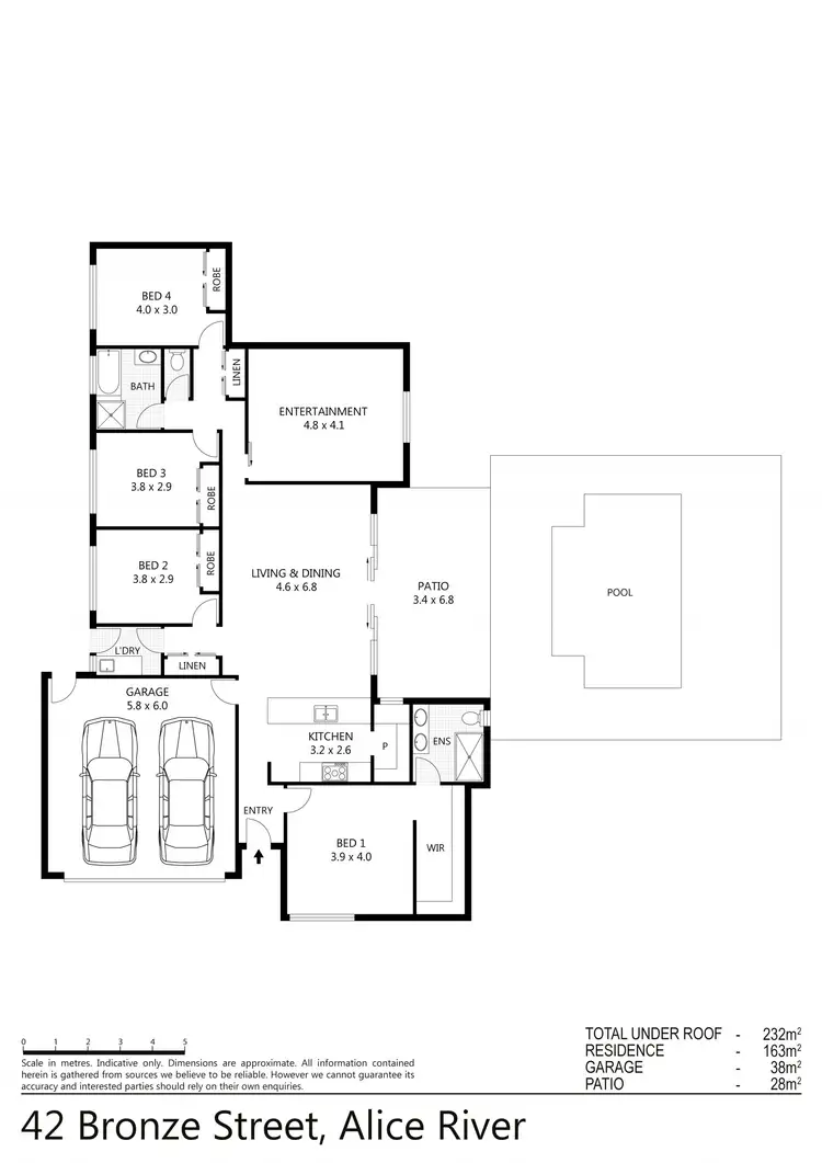Floorplan of Homely house listing, 42 Bronze Street, Alice River QLD 4817