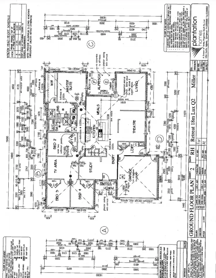 Floorplan of Homely house listing, 11 Dewdrop Place, Ningi QLD 4511