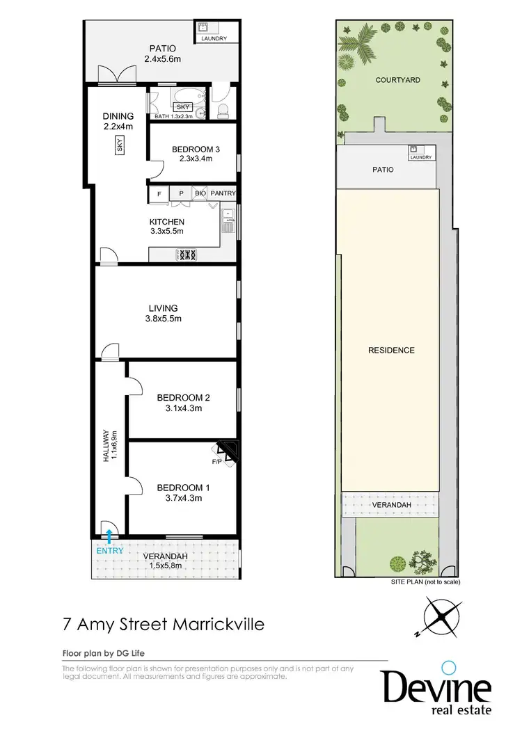 Floorplan of Homely house listing, 7 Amy Street, Marrickville NSW 2204