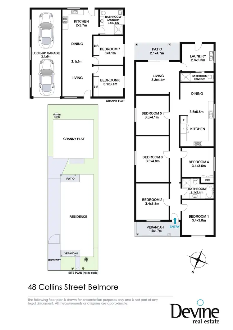 Floorplan of Homely house listing, 48 Collins Street, Belmore NSW 2192