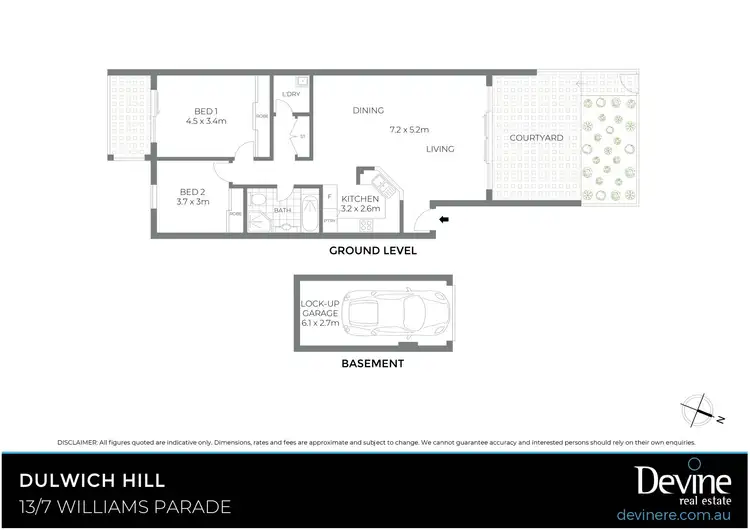 Floorplan of Homely apartment listing, 13/7 Williams Parade, Dulwich Hill NSW 2203