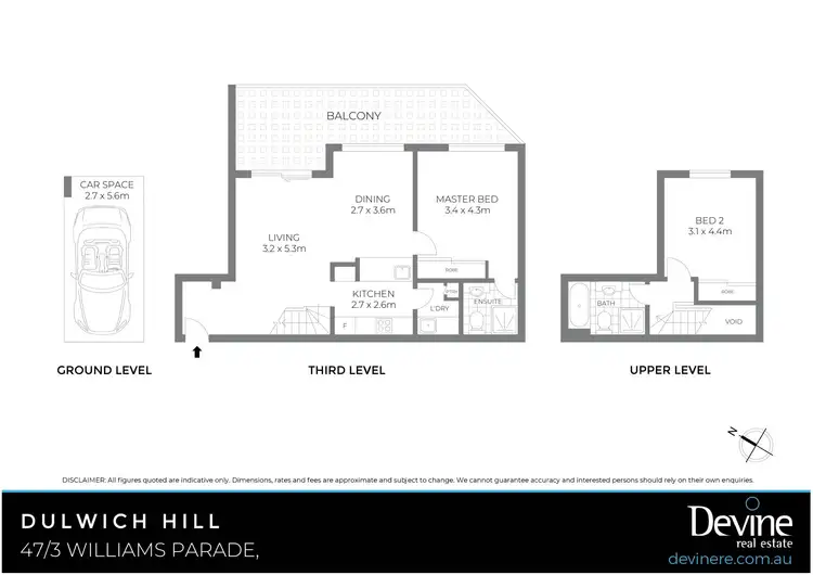 Floorplan of Homely apartment listing, 47/3 Williams Parade, Dulwich Hill NSW 2203