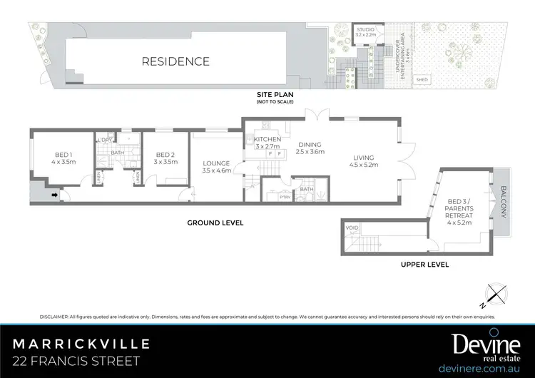 Floorplan of Homely house listing, 22 Francis Street, Marrickville NSW 2204
