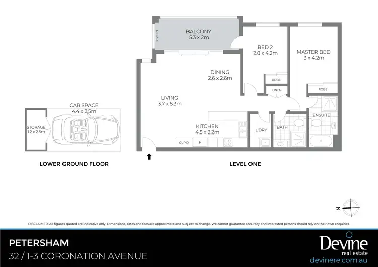 Floorplan of Homely apartment listing, 32/1-3 Coronation Avenue, Petersham NSW 2049