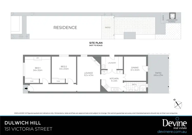 Floorplan of Homely house listing, 151 Victoria Street, Dulwich Hill NSW 2203