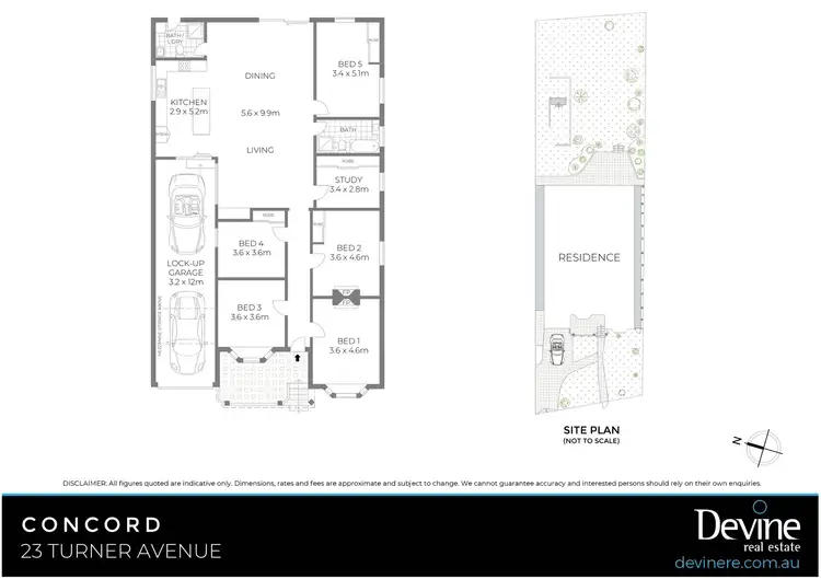 Floorplan of Homely house listing, 23 Turner Avenue, Concord NSW 2137