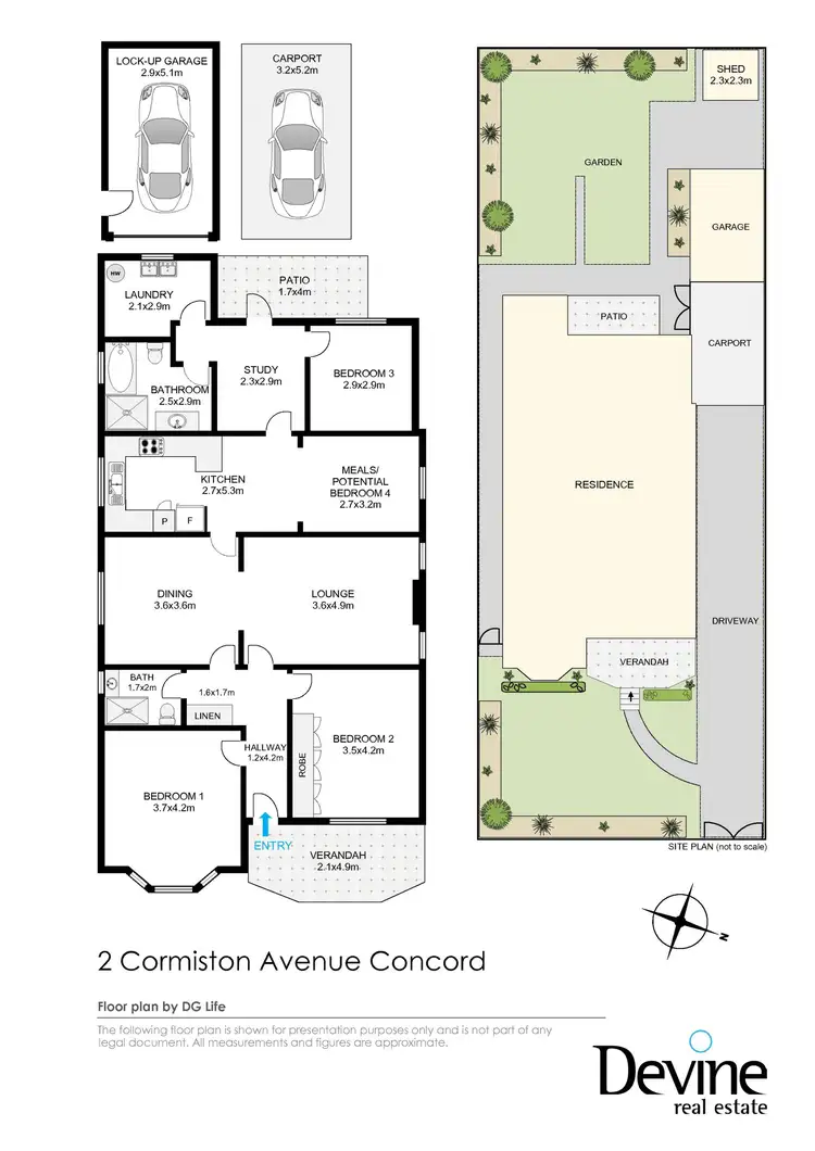 Floorplan of Homely house listing, 2 Cormiston Avenue, Concord NSW 2137