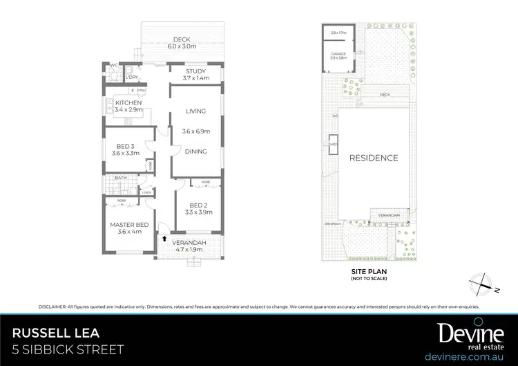 Floorplan of Homely house listing, 5 Sibbick Street, Russell Lea NSW 2046