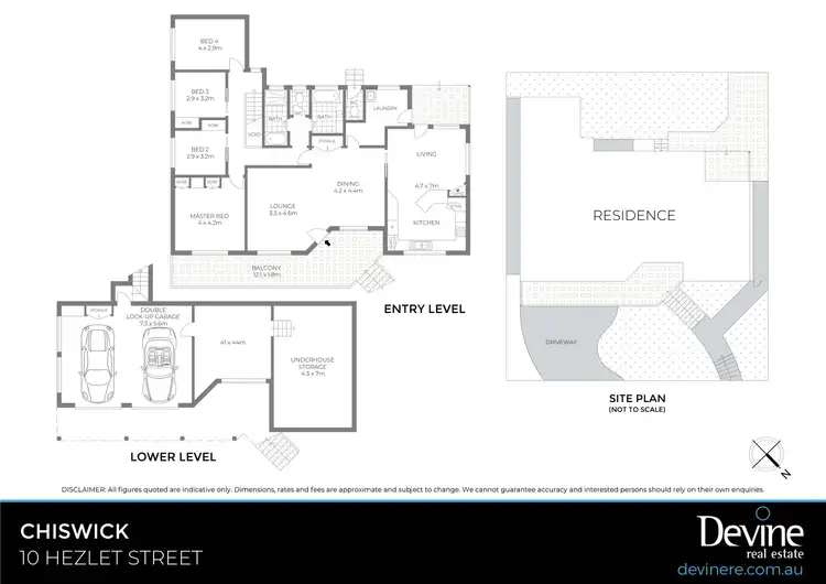 Floorplan of Homely house listing, 10 Hezlet Street, Chiswick NSW 2046