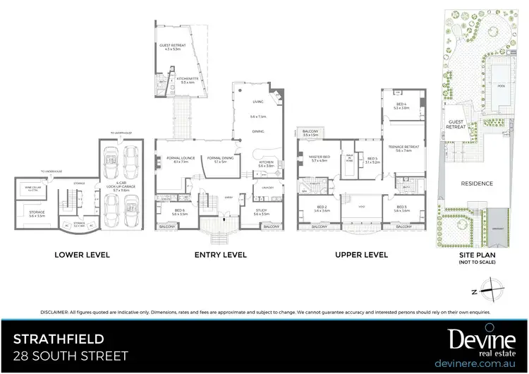 Floorplan of Homely house listing, 28 South Street, Strathfield NSW 2135