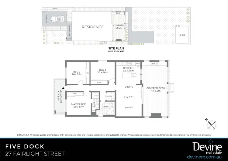 Floorplan of Homely house listing, 27 Fairlight Street, Five Dock NSW 2046