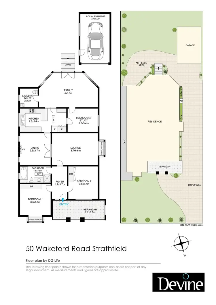 Floorplan of Homely house listing, 50 Wakeford Road, Strathfield NSW 2135