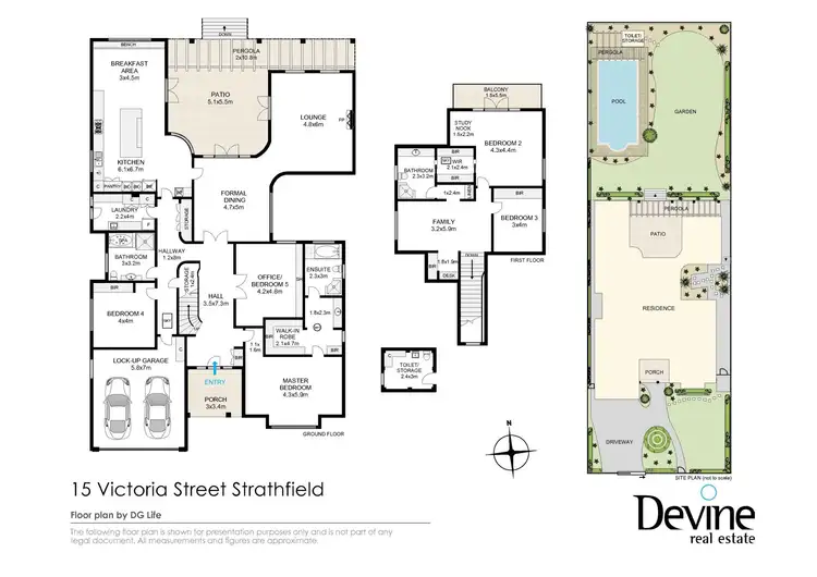 Floorplan of Homely house listing, 15 Victoria Street, Strathfield NSW 2135