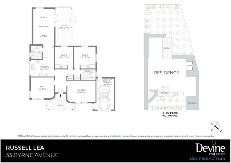 Floorplan of Homely house listing, 33 Byrne Avenue, Russell Lea NSW 2046