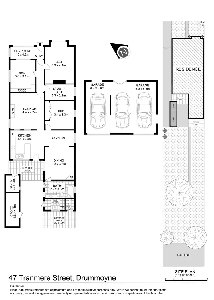 Floorplan of Homely house listing, 47 Tranmere Street, Drummoyne NSW 2047