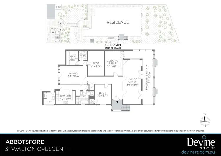 Floorplan of Homely house listing, 31 Walton Crescent, Abbotsford NSW 2046