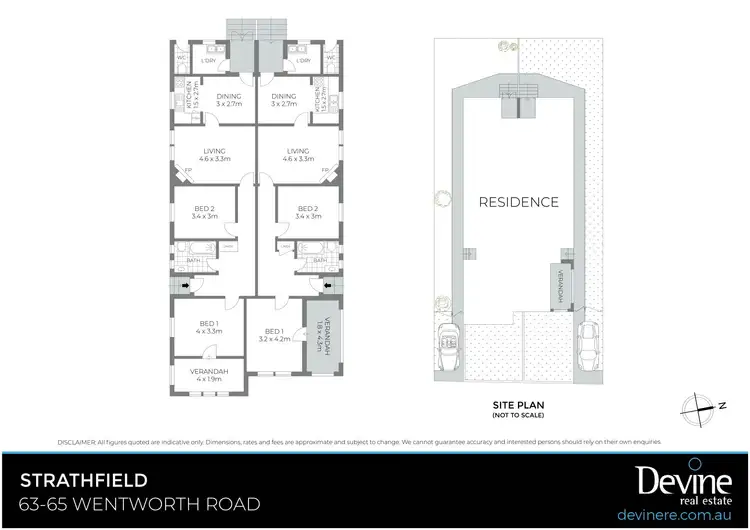 Floorplan of Homely house listing, 63-65 Wentworth Road, Strathfield NSW 2135