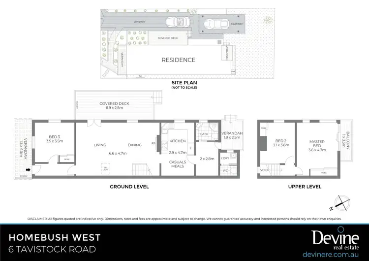 Floorplan of Homely house listing, 6 Tavistock Road, Homebush West NSW 2140
