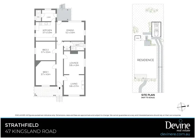 Floorplan of Homely house listing, 47 Kingsland Road, Strathfield NSW 2135