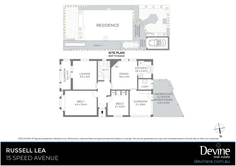 Floorplan of Homely house listing, 15 Speed Avenue, Russell Lea NSW 2046