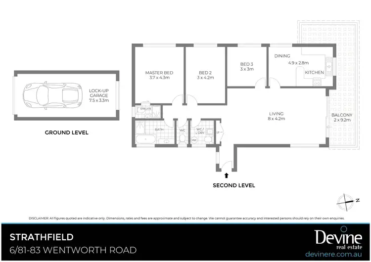 Floorplan of Homely apartment listing, 6/81-83 Wentworth Road, Strathfield NSW 2135