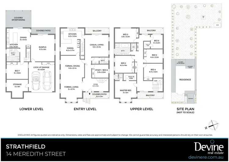 Floorplan of Homely house listing, 14 Meredith Street, Strathfield NSW 2135