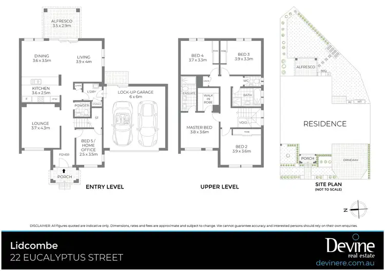 Floorplan of Homely house listing, 22 Eucalyptus Street, Lidcombe NSW 2141